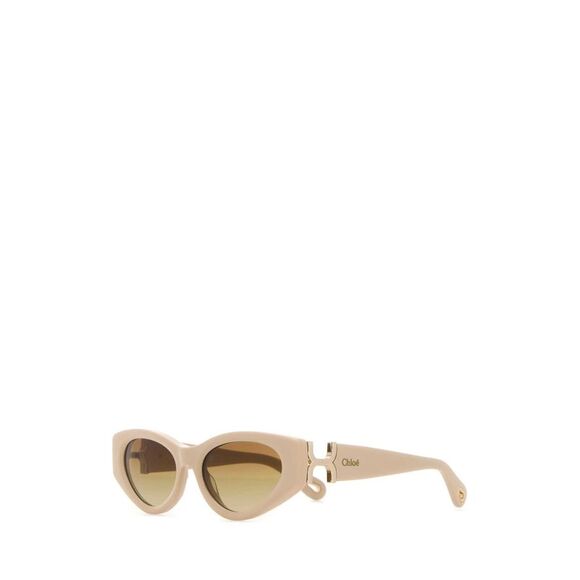 Chloe Women Skin Pink Acetate Sunglasses